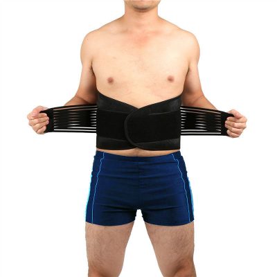 Men's Lumbar Belt for Lower Back Spasms and Sprains Relief