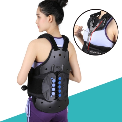 TLSO Back Brace - Main image body with chest plate adjustment